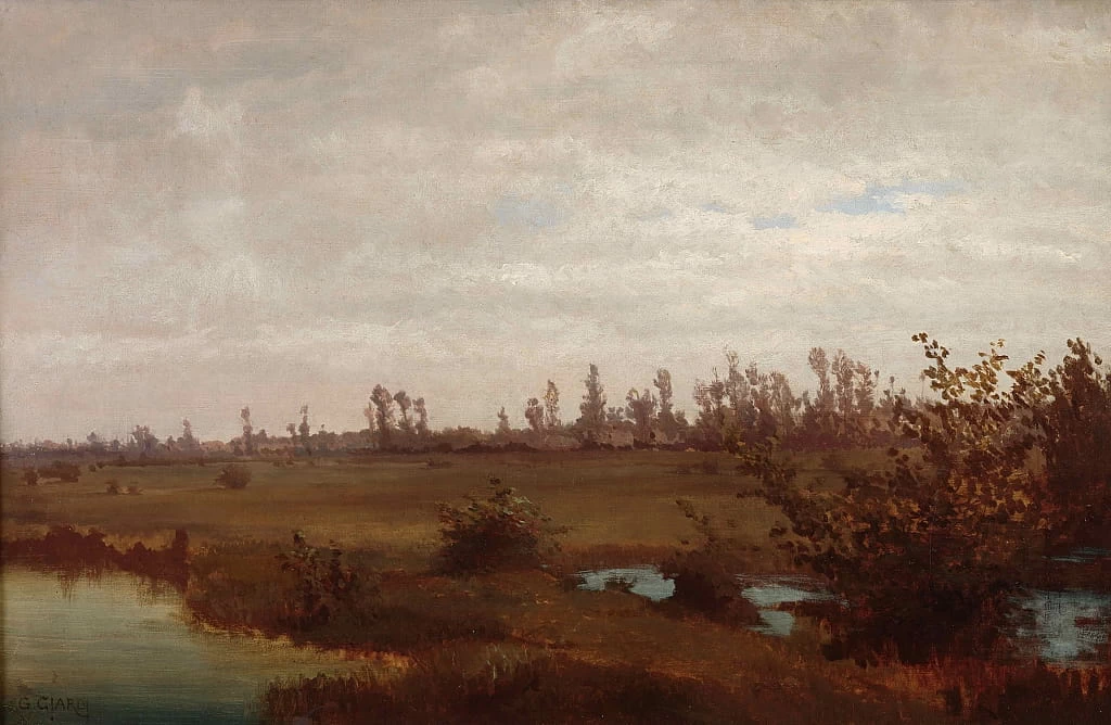 Novembre. Paludi sul Sile, 1870